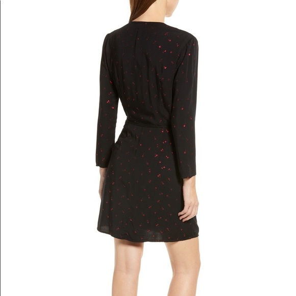 Rails Lola Metallic Cherries Wrap Dress - Picture 3 of 9